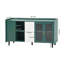 Armoire de rangement moderne avec garde-manger, armoire à café avec 2 tiroirs-1874648219