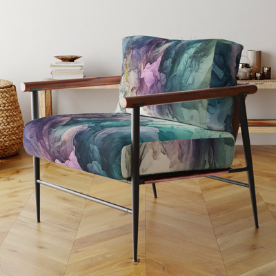 Fauteuil d'appoint rembourré Green Green