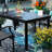 Leonard 6 - Person Patio Dining Set with Extendable Rectangular Table-1863922008