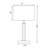 Zerangue Marble Table Lamp