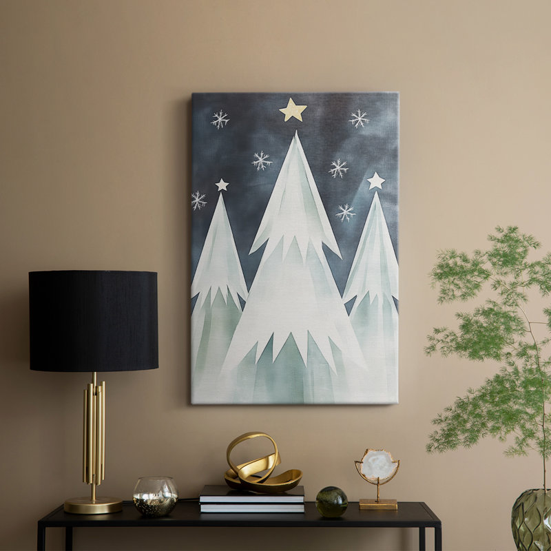 Christmas Holiday Art DCCCLXVI - galerie sur mesure, H 36 po x l 24 po