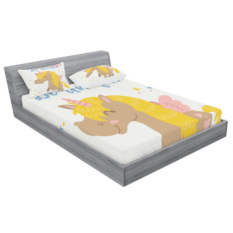 Microfiber Sheet Set, Full Sheet Set with Fitted Sheet