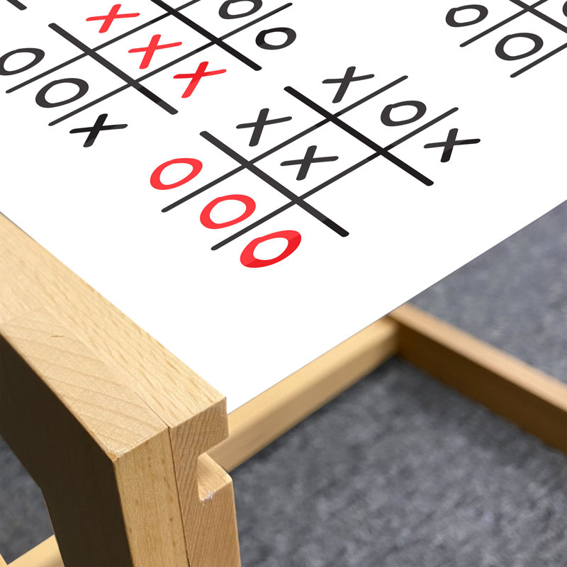 Jamary Sled Coffee Table, 62cm H x 74cm W x 40cm D