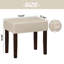 Tabouret de repose-pieds rectangulaire en cuir Nakendra-582534234-577916057