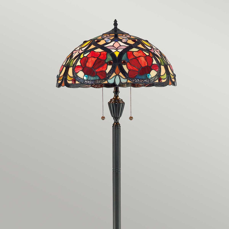 Riverwoods 157.5cm Black Traditional Floor Lamp