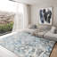 Gianni Abstract Area Rug in Blue-1835754352