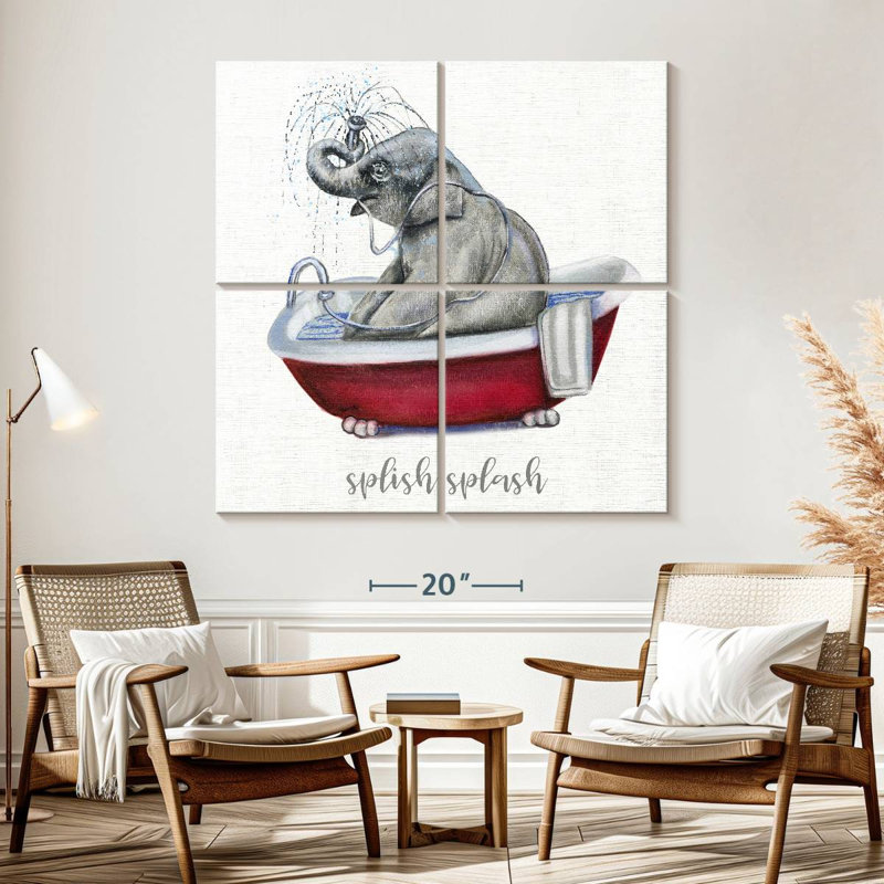 Ketti Splish Splash, 57" H x 57" W