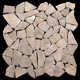 SAMPLE - Natural Stone Mosaic in Tan