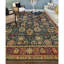 Magnolia Wool Oriental Area Rug in Blue/Brown