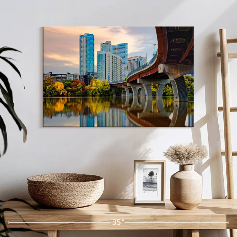 Paysage urbain urbain Sirci Austin, H 16 po x l 24 po