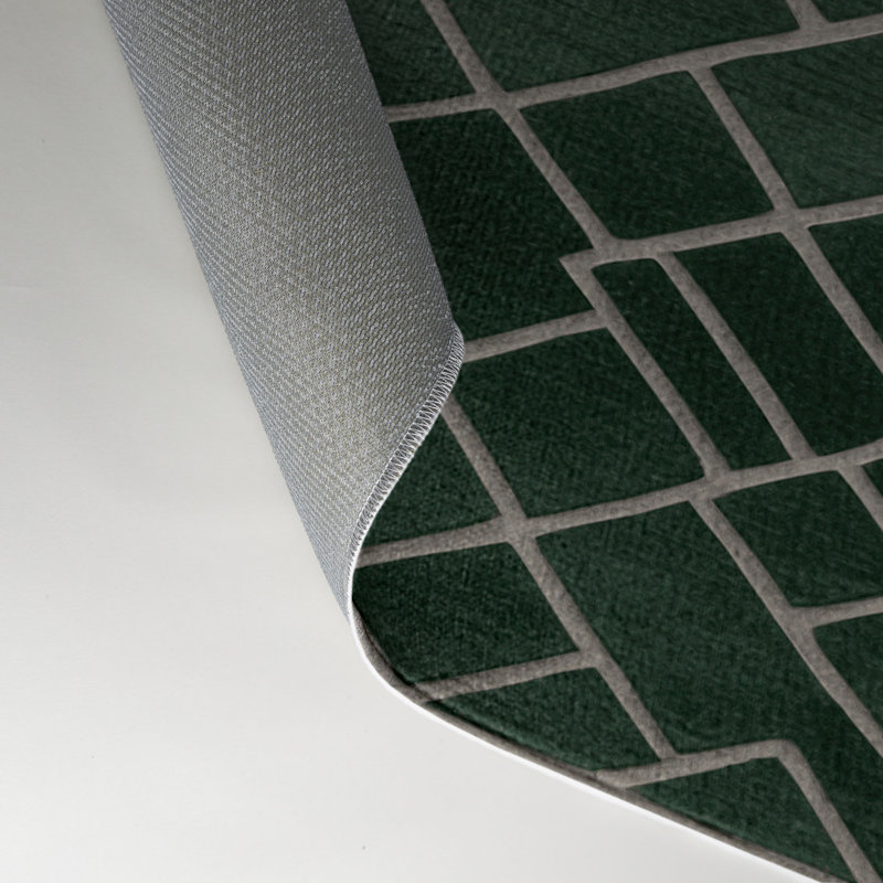 Tapis vert intérieur et extérieur Trellis, Rectangulaire 3 pi x 5 pi