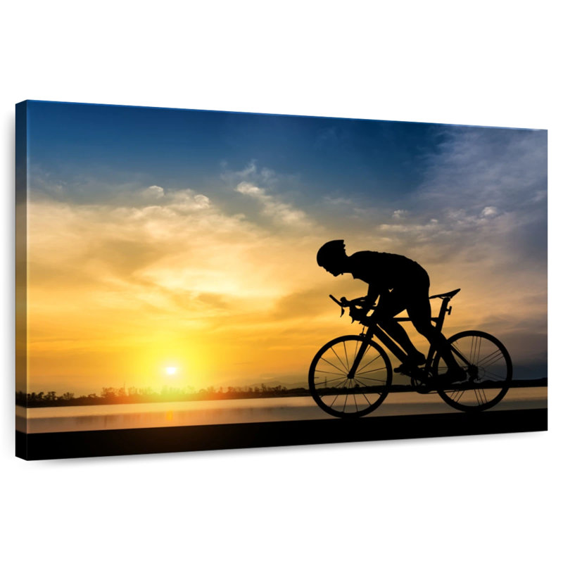 Sireci Cycling Silhouette, 34" H x 51" W