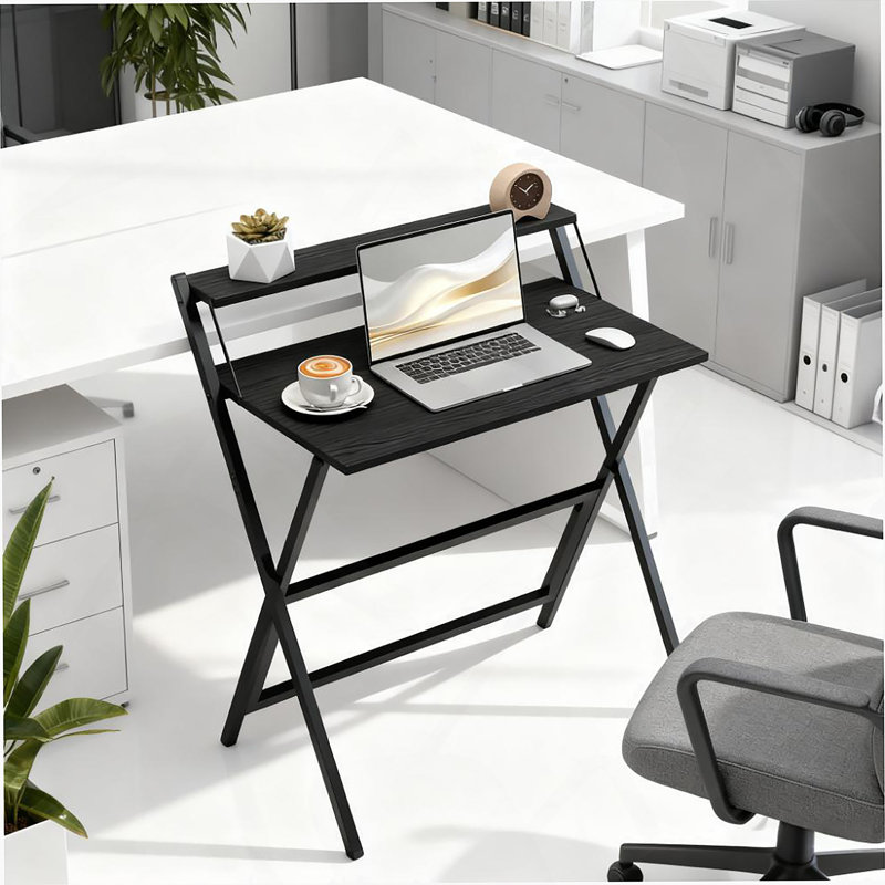 Bureau d'ordinateur, bureau pliable avec tablette