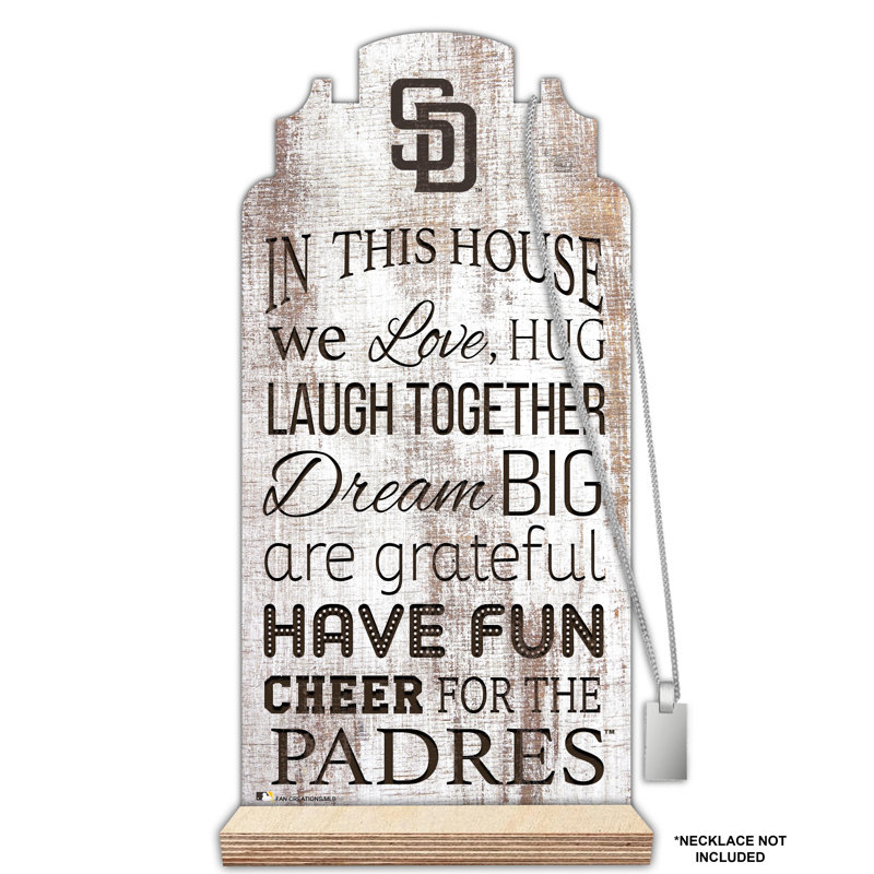 Freestanding 2 - Hook Coat Rack, San Diego Padres