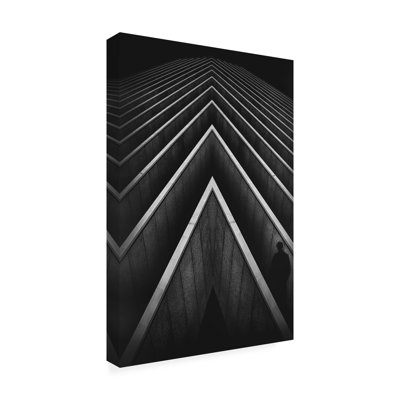 Wrapped Canvas Wall Art - Roxana Labagnara 'Los Laberintos De La Memoria' Wall Art for Living Room, Bedroom, or Office Décor  - 30x47