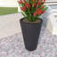 Pot à fleurs Steveda Modern High Tapered Round Fiberstone-428448511-428448496