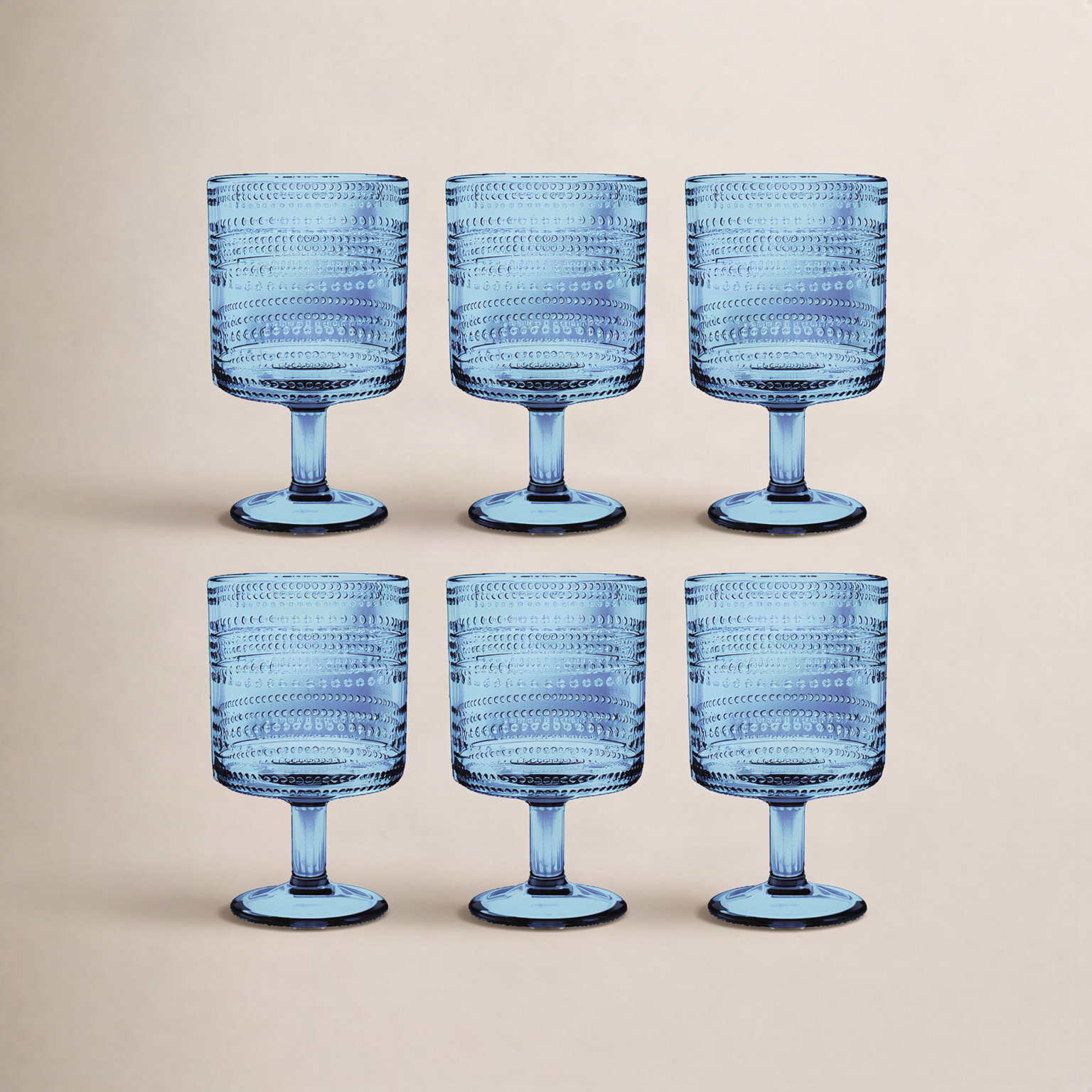 Humberly Drinking Glass, Blue