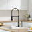 GAWEZA Pull Down Touchless Kitchen Faucet-91134374