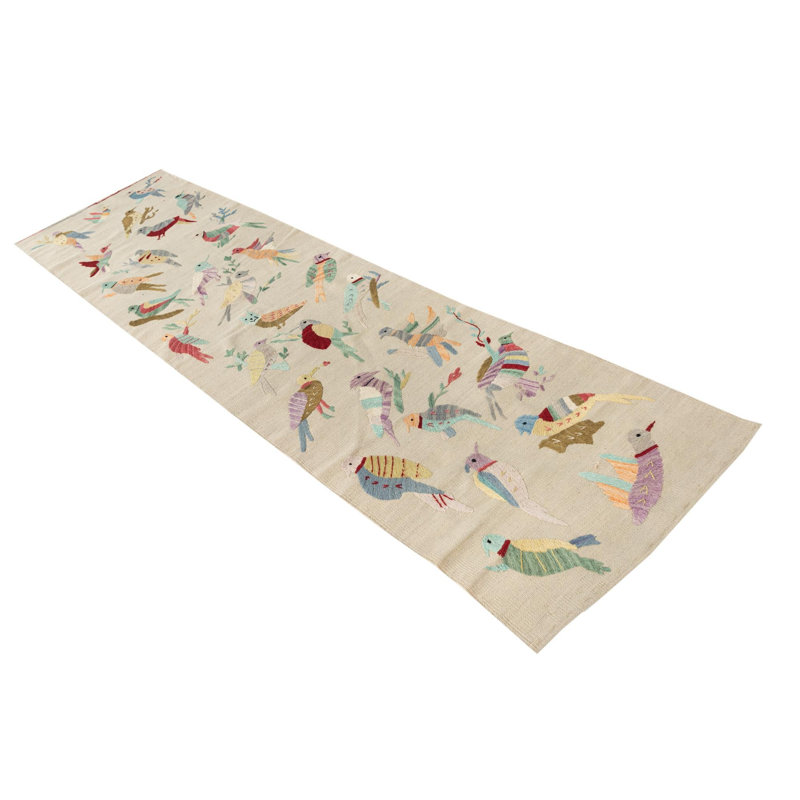 Tapis de couloir crème Odell