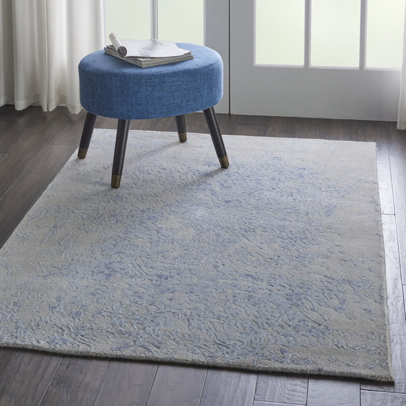 Tapis moderne gris Nourison Tinita 3 pi 9 po x 5 pi 9 po, Rectangle 3 pi 9 po x 5 pi 9 po