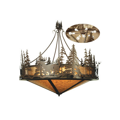 Rustic Lodge 8 - Light Pendant