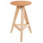 Set of 2 Wooden Bar Stools AROMA-605548257