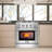 Empava 30" 4.2 Cubic Feet Slide-In Range
