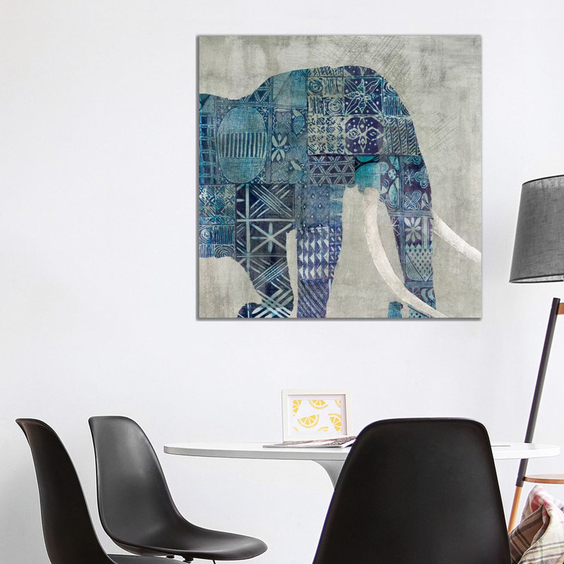 Botswana Patterns by Carol Robinson - Print on Canvas, 93.98 cm H x 93.98 cm W x 1.91 cm D, Wrapped Canvas