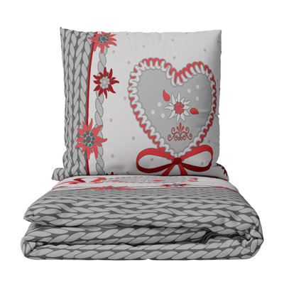 Marlow Home Co. Amanzia Microfiber Duvet Cover Set with Pillowcases