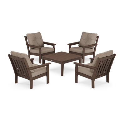 POLYWOOD® Vineyard 4-Person Patio Seating Group