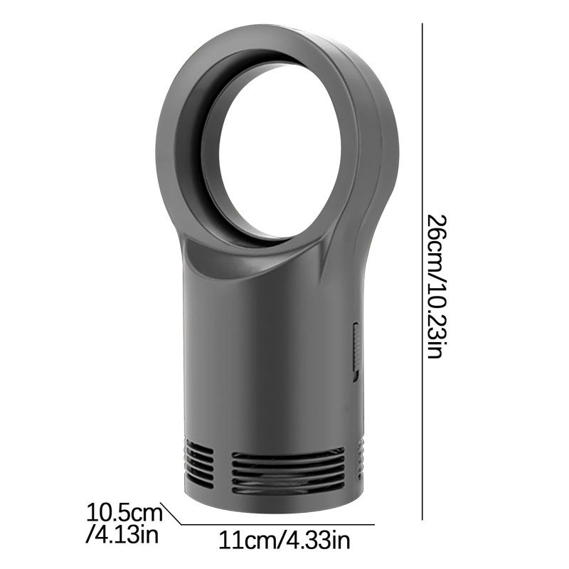 Leafless Fan Home Desktop Bladeless Heaters Space Warmer Fan