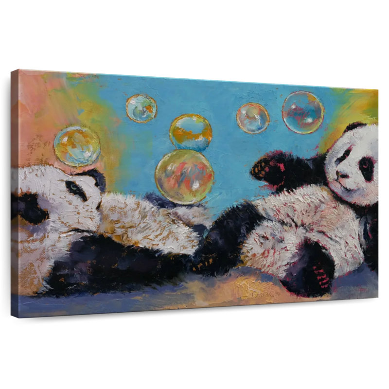 Crowle Panda Bubbles, 30" H x 45" W
