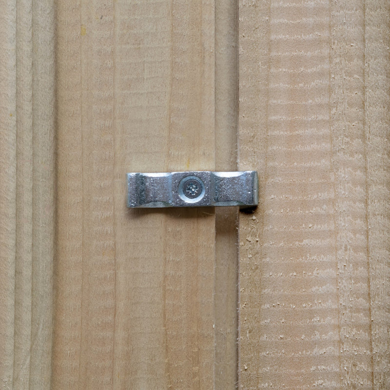 Beckwood 8x6 Pressure Treated Shiplap Reverse Apex Garden Shed