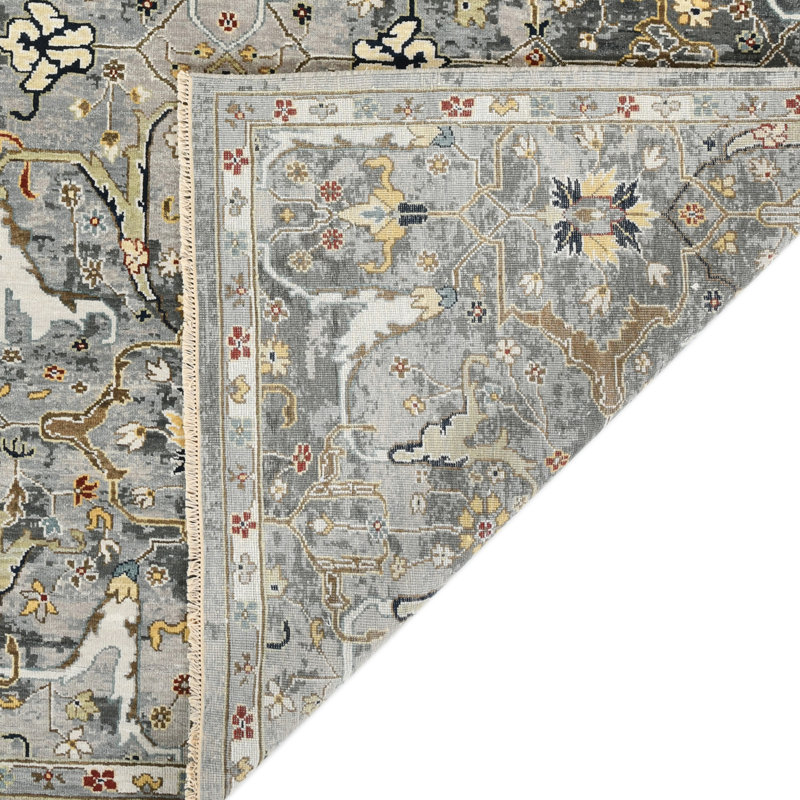 Bristol Wool Floral Area Rug, Rectangle 12' x 15'