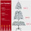 Annilee Unlit Flocked Artificial Christmas Tree-1228398562