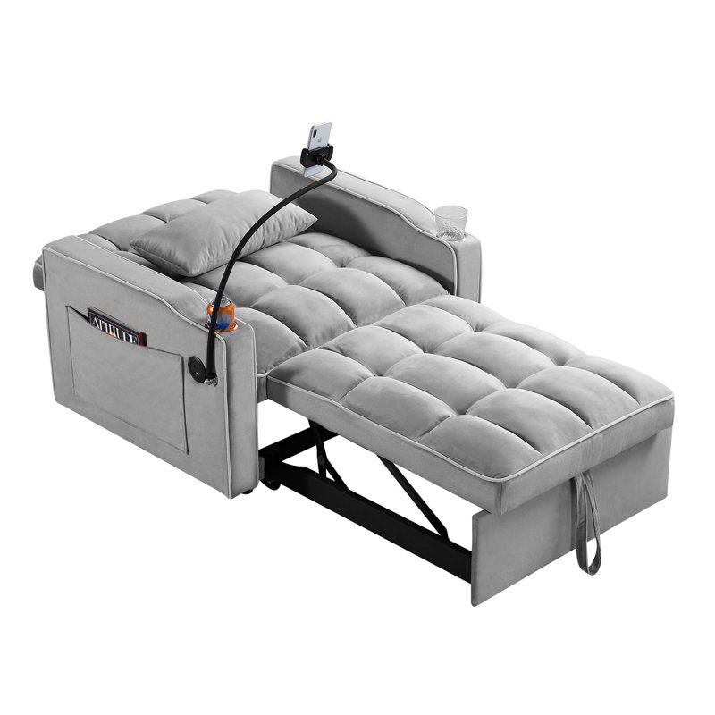 Fauteuil-lit réglable - Dossier, peu encombrant