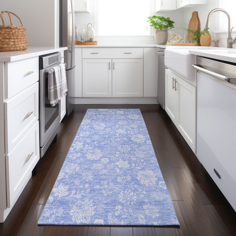 Tapis intérieur / extérieur Myqueal, Tapis de couloir 2 pi 3 po x 7 pi 6 po
