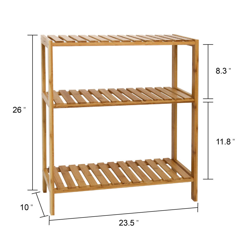 Brayson 26" H x 23" W x 10" D Shelving Unit