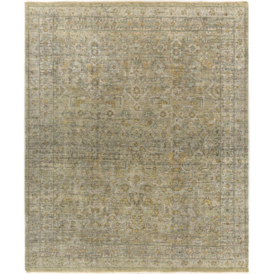 Meja Wool Oriental Area Rug
