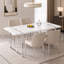 Table de salle à manger rectangulaire Modern Glam-776336822-776336779