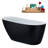59.1'' x 29.1'' Soaking Acrylic Bathtub-90888361