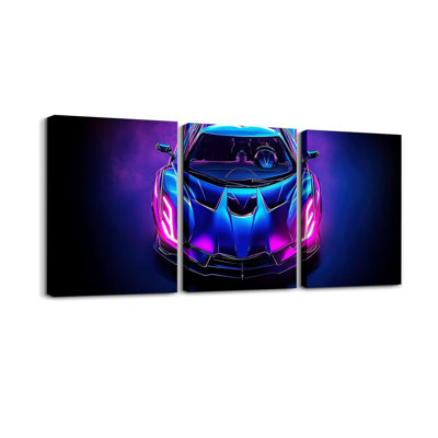 3 Piece Wrapped Canvas Print