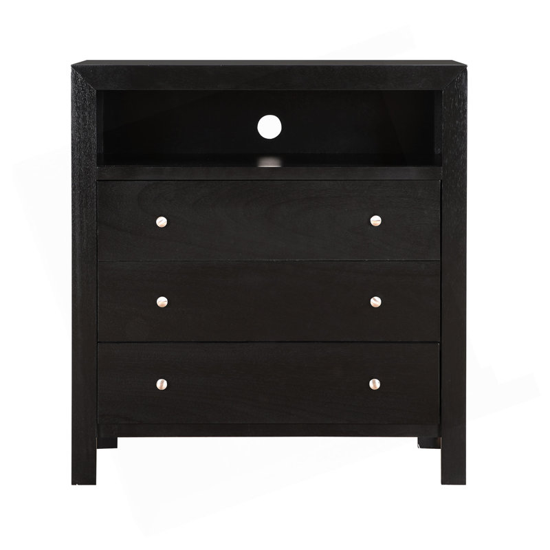 Commode média Burlington, Noir