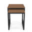 Outdoor Patio Nesting End Tables With Teak Top