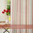 Farmhouse Striped Linen Blend Textured Light Filtering Semi Sheer Rod Pocket Back Tab Curtains-1302807066-1302807071