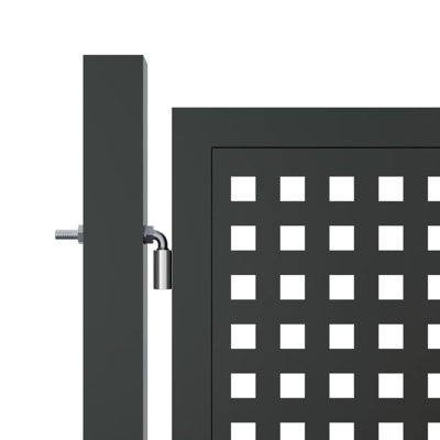 Ebern Designs Garden Gate Anthracite 