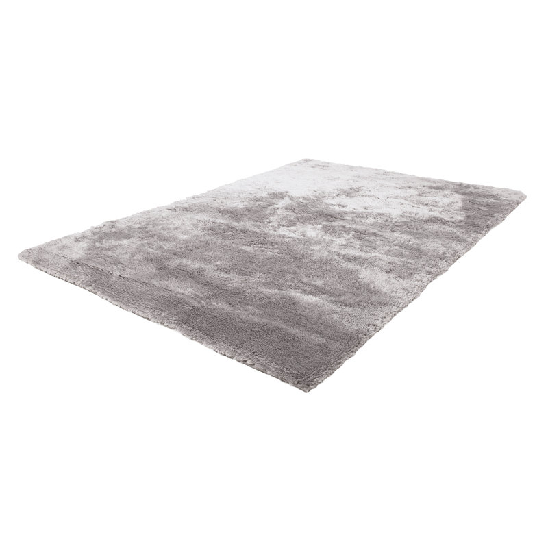 Mingus Solid Colour Hand Woven Shag Area Rug, Rectangular 120 x 170cm