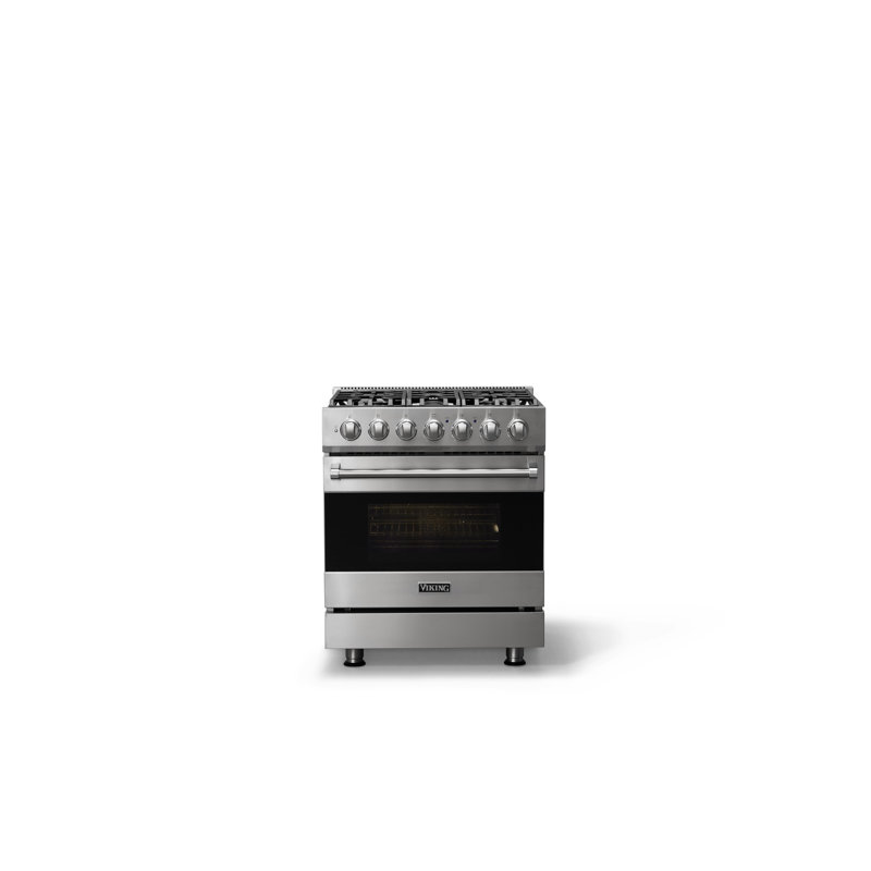 3 Series 30" Self-Cleaning Gas Range, Liquid Propane, Stainless Steel, Gas