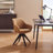 Hayek Upholstered Swivel Armchair-387612662-387612661