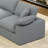 Rawls Upholstered Sofa, Cloud Sofa Modular Sectional Sofa Midular Couch for Living Room Office Apartment-68616163